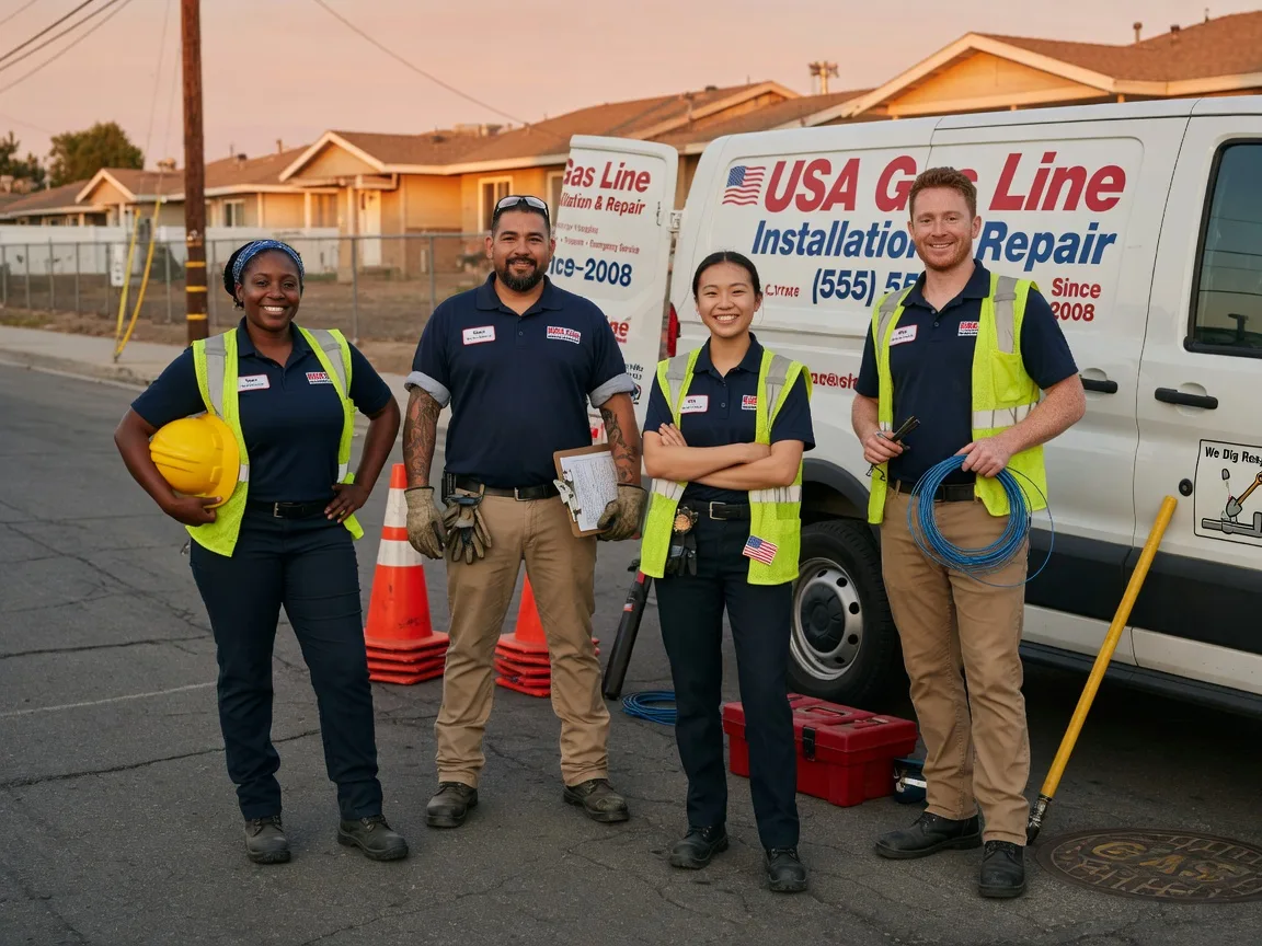 Gas Line Installation company in Essig, MN